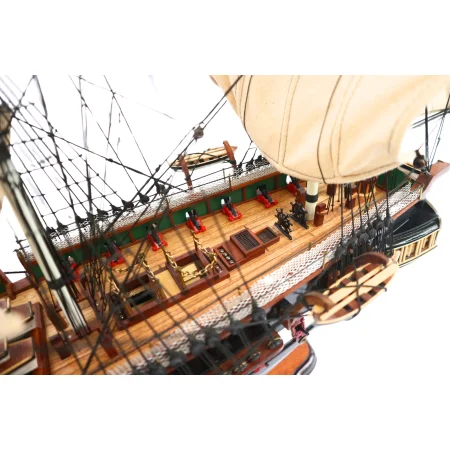 Drewniany model żaglowca USS Constitution 100 cm – ekskluzywna replika żaglowca Old Ironsides